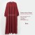 Elmira-025 Basic Dress Linen Crinkle Two Tone